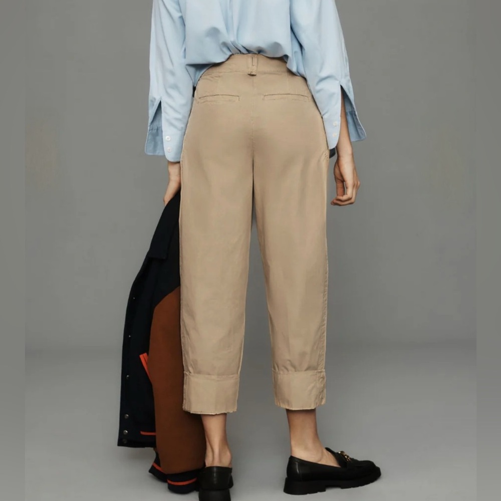 Anthropologie High-Cuff Chino Pants 12 - Picture 3 of 11